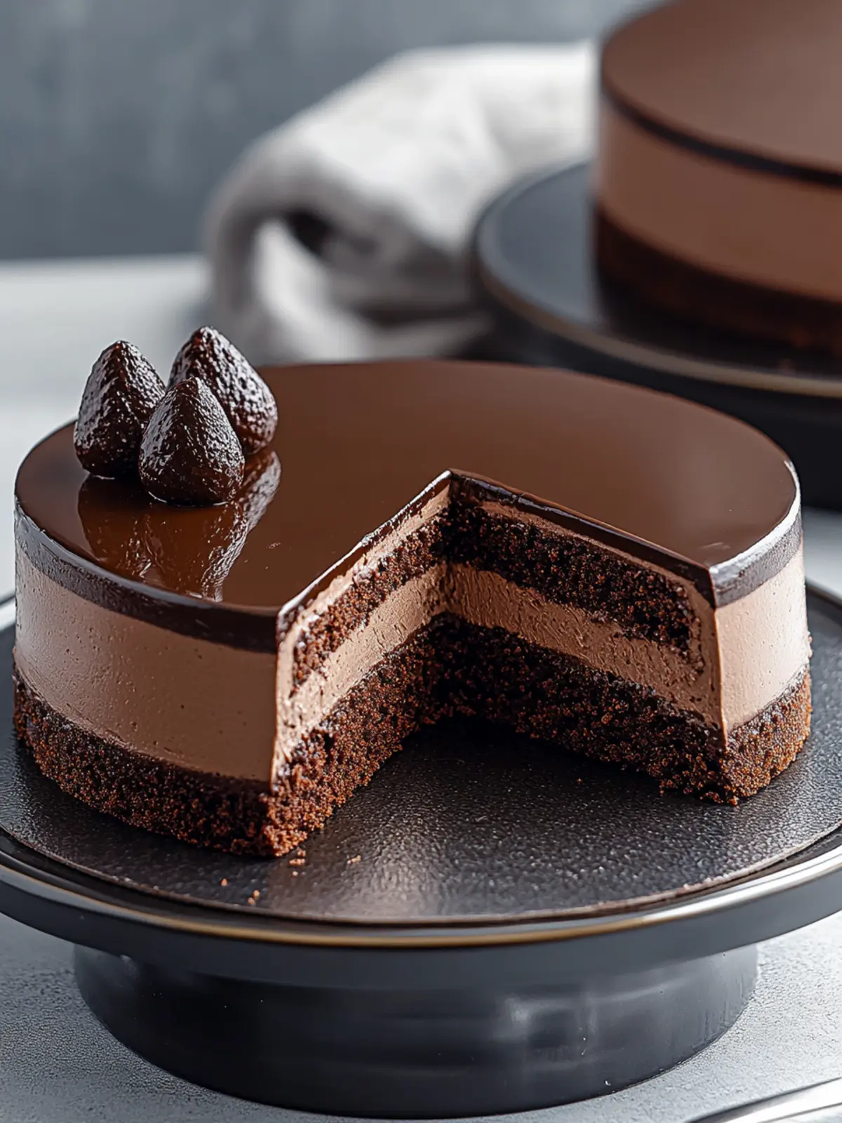 Decadent Chocolate Mousse Cake Everyone Will Rave About 2 Chocolate Mousse Cake