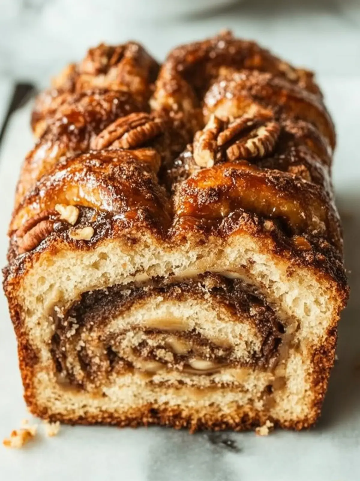 Irresistible Sticky Caramel-Pecan Babka Loaves Recipe 2 Sticky Caramel-Pecan Babka Loaves