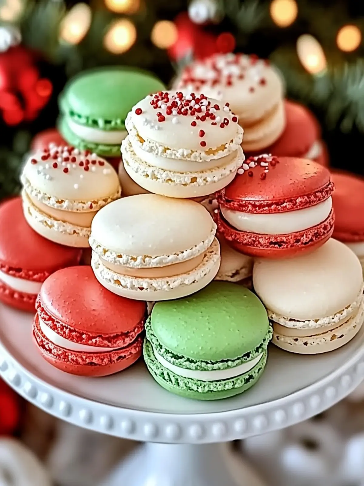 Festive Christmas Macarons: Elevate Your Holiday Dessert Game 5 Christmas Macarons