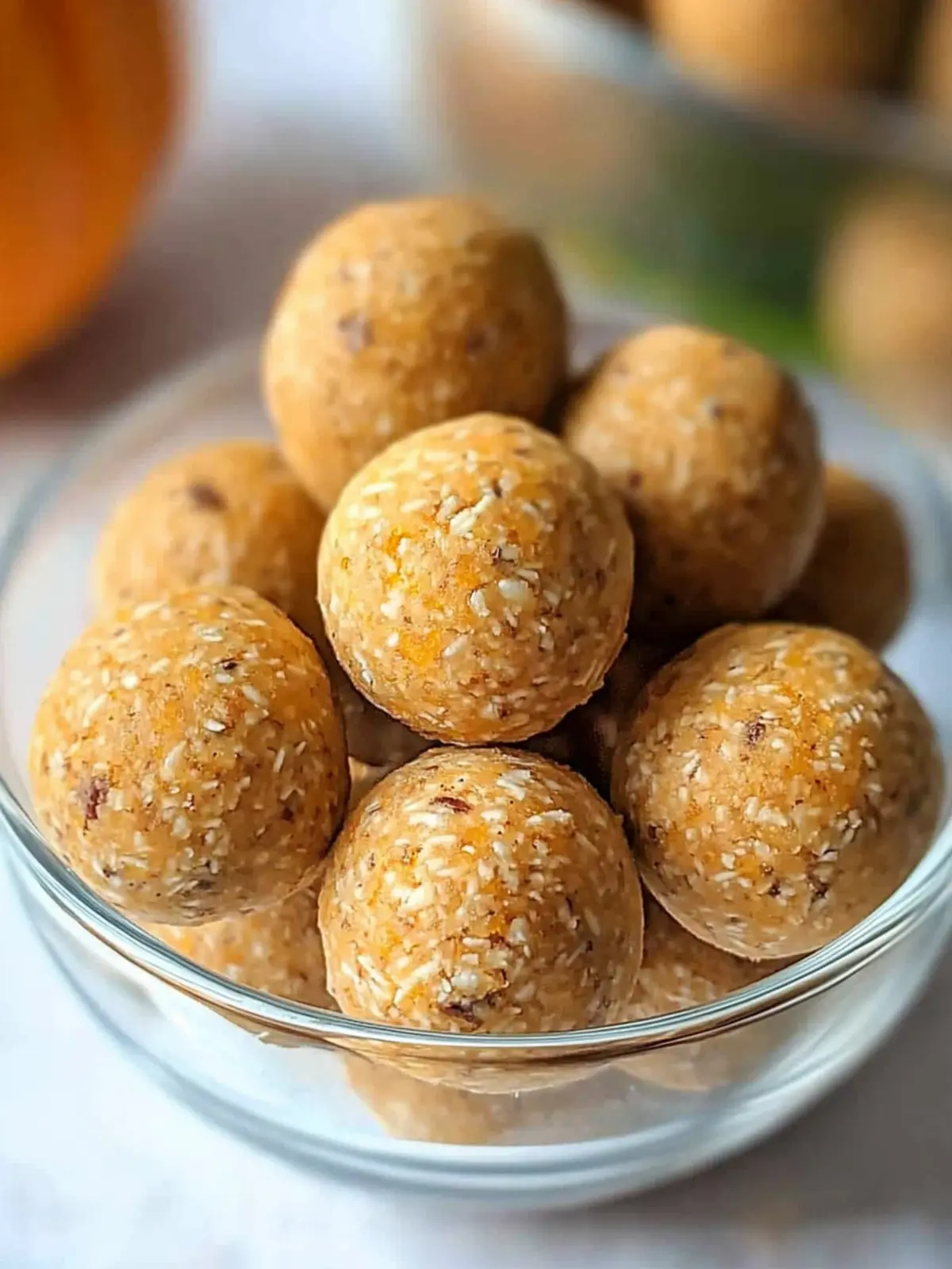 No Bake Pumpkin Protein Balls for Guilt-Free Snacking Delight 2 No Bake Pumpkin Protein Balls