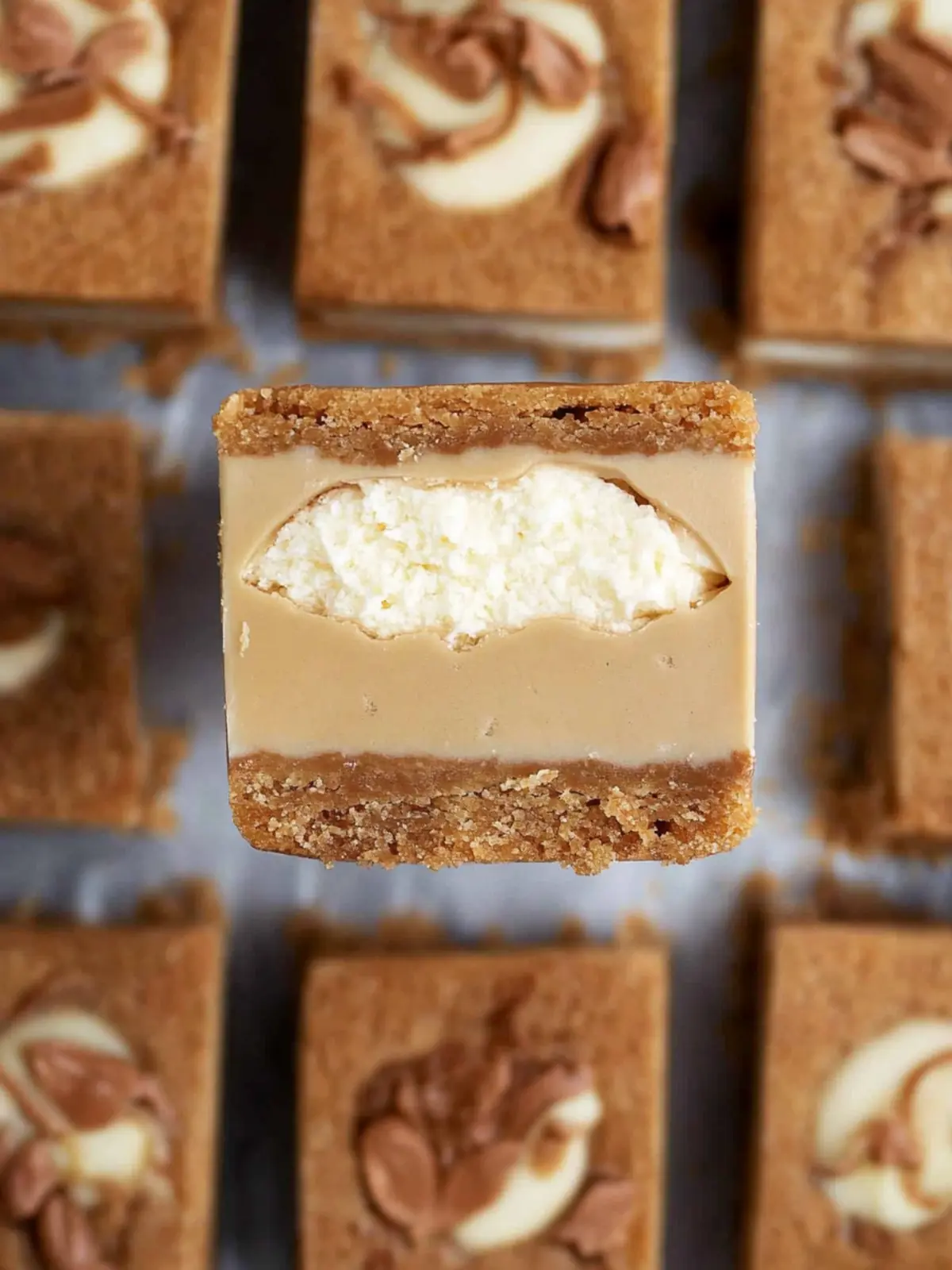 Biscoff Millionaires Shortbread with White Chocolate Bliss 2 Biscoff Millionaires Shortbread With White Chocolate