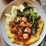 Vegan Cacio E Pepe Polenta with Spicy Tofu in 30 Minutes 6 Vegan Cacio E Pepe Polenta with Spicy Tofu