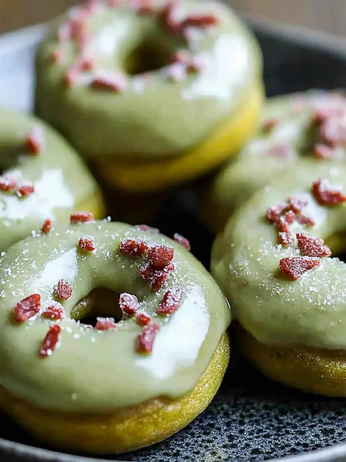 Easy Baked Green Donuts: A Delightfully Healthy Treat! 3 Easy Baked Green Donuts