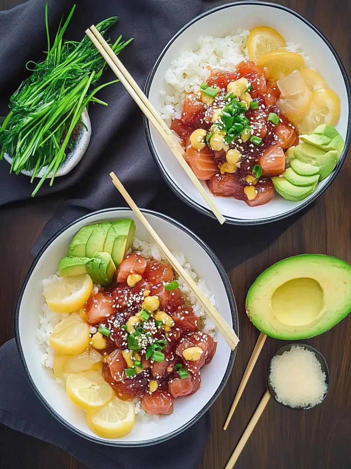 Delicious Ahi Poke Recipe with Crunchy Macadamia Nuts 3 Ahi Poke