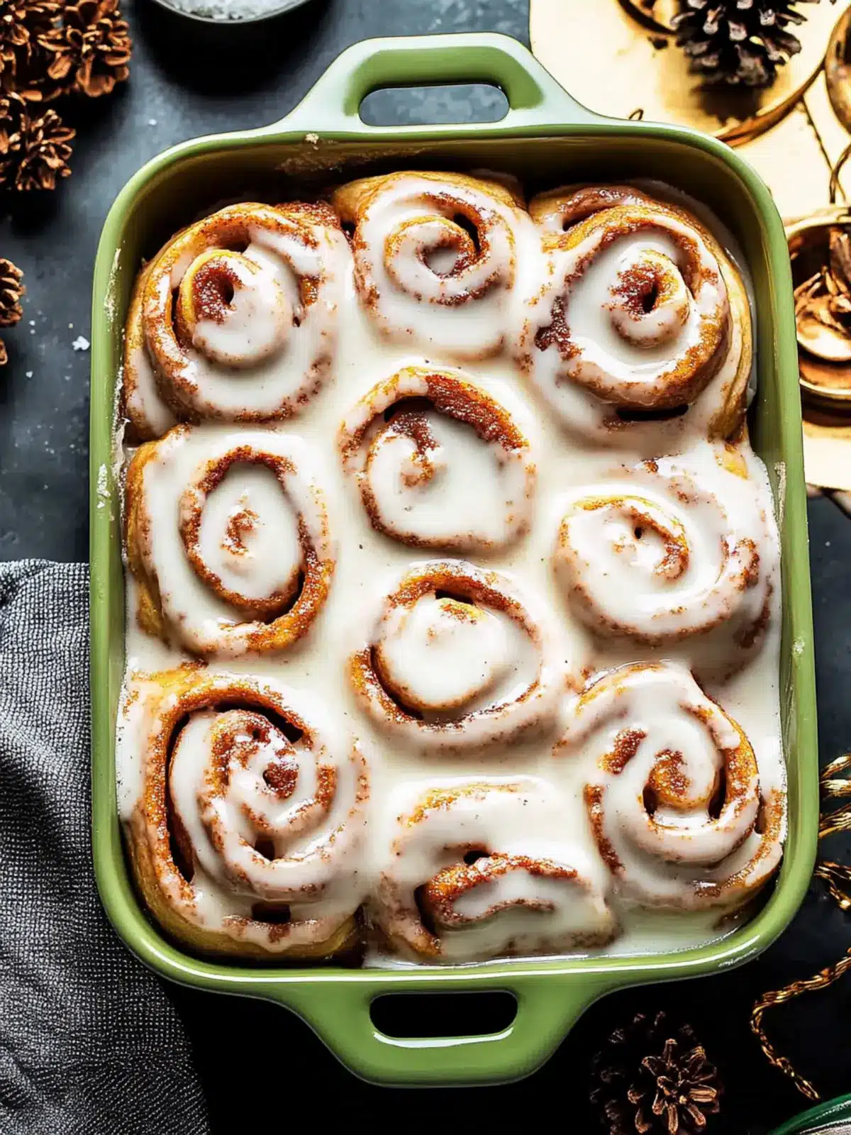 Frosted Gingerbread Cinnamon Rolls: A Cozy Flavor Adventure 4 Frosted Gingerbread Cinnamon Rolls