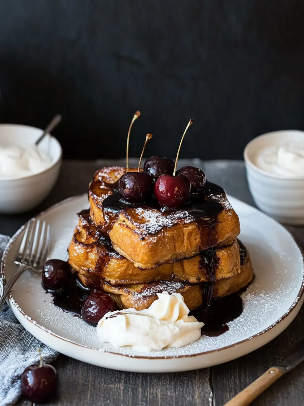 Balsamic Cherry Brioche French Toast for a Perfect Brunch 4 Balsamic Cherry Brioche French Toast