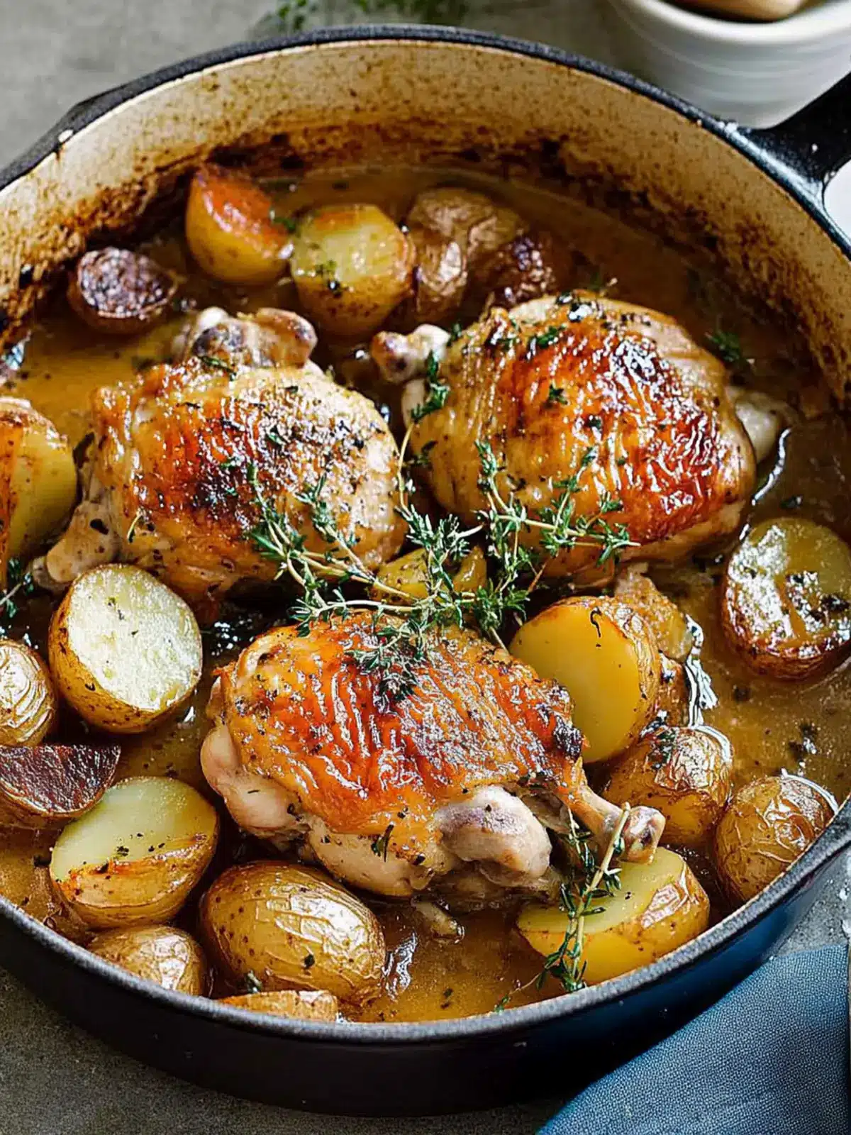 Delicious French-Style Chicken and Potatoes for Cozy Nights 5 French-style chicken and potatoes