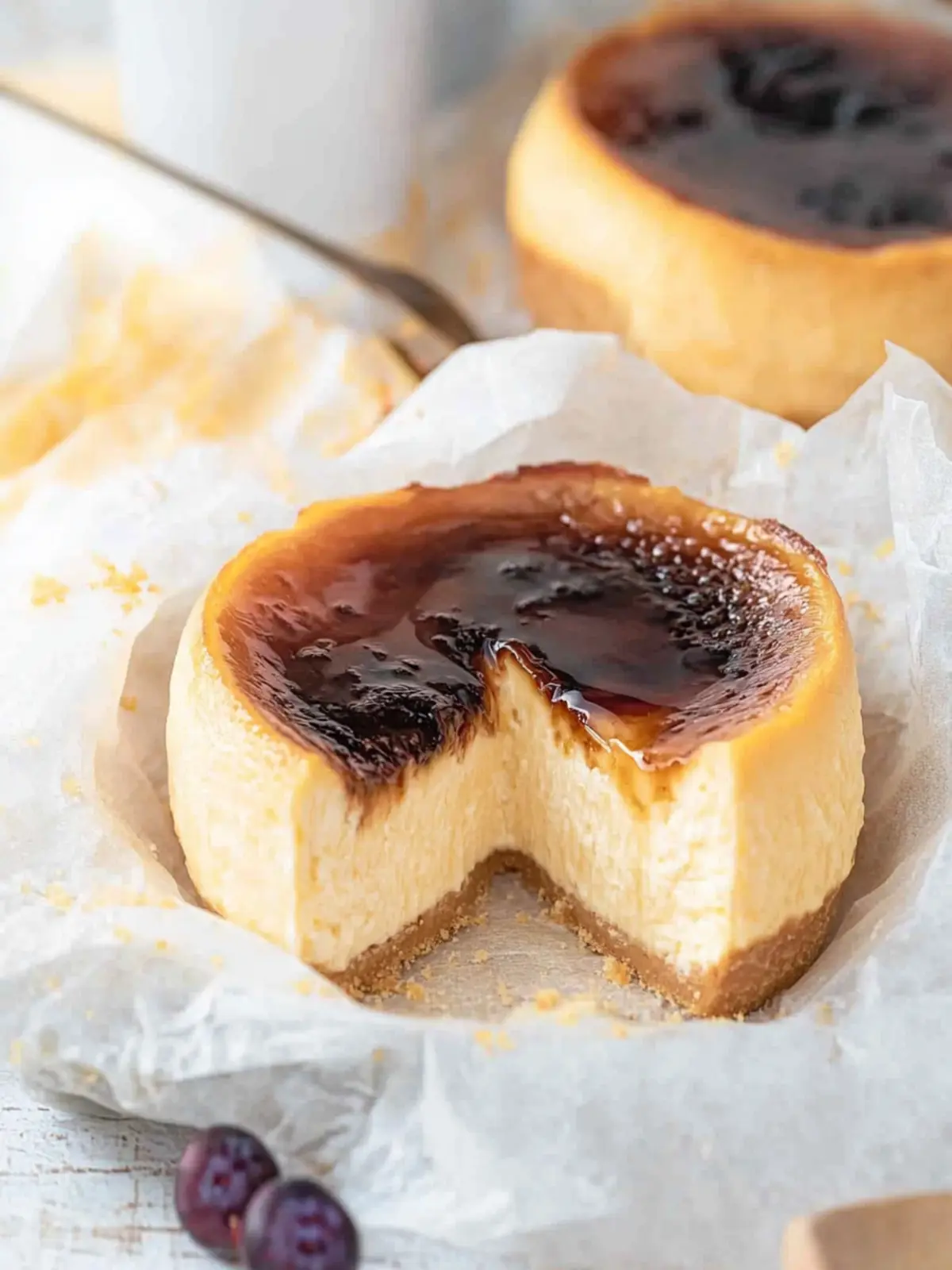 Mini Basque Cheesecake: Creamy Delight for Any Occasion 4 Mini Basque Cheesecake
