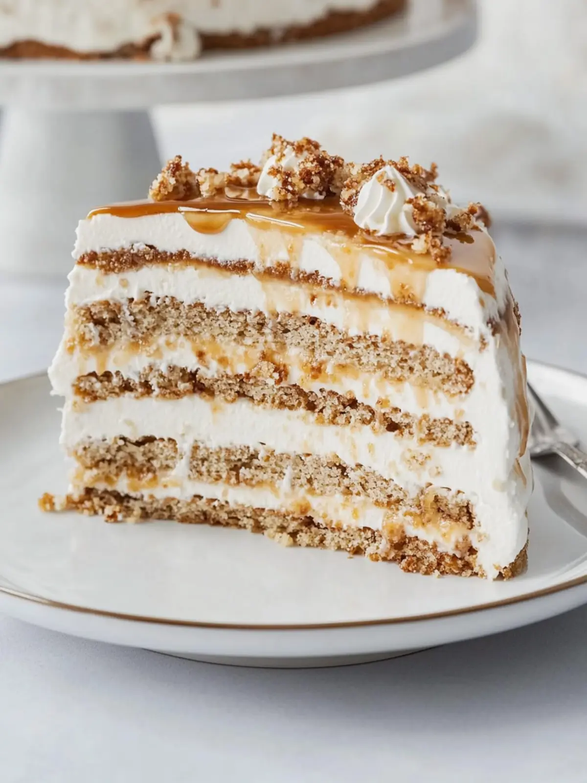 Caramel Crunch Cake That Will Impress Everyone at Home 2 Caramel Crunch Cake