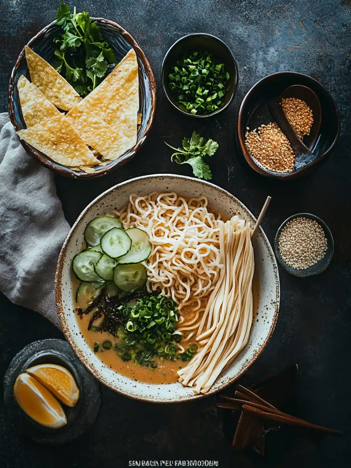 Vegan Tsukemen: Delicious Dipping Ramen for Summer Bliss 2 Vegan Tsukemen