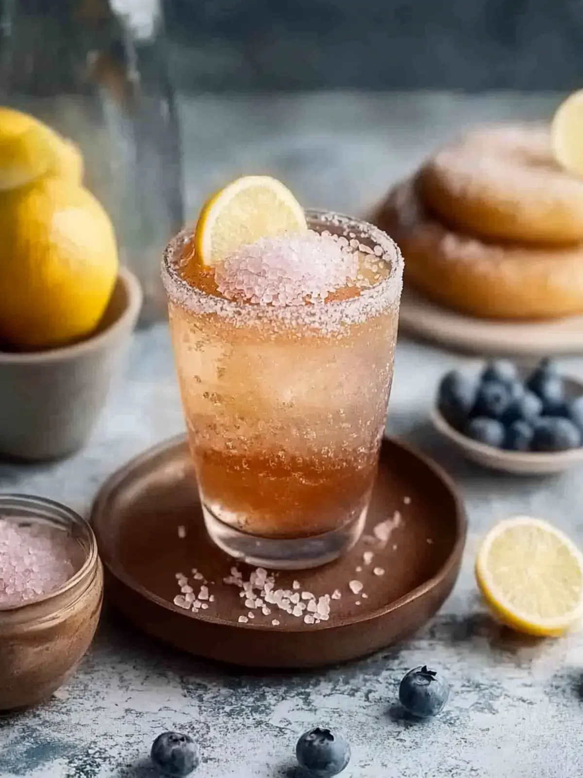 Blueberry Bagels & Japanese Pink Salt for Your Best Morning Ever 3 BLUEBERRY BAGELS & JAPANESE PINK SALT