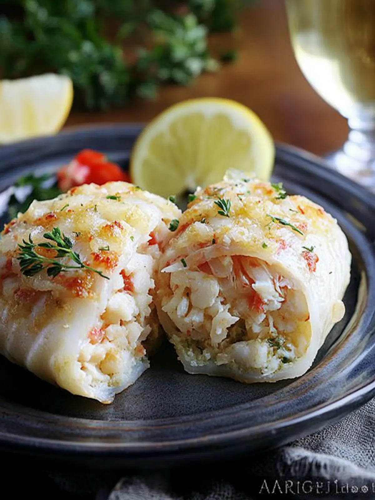 Crafty Crab Stuffed Whitefish: A Gourmet Homemade Delight 2 Crab Stuffed Whitefish