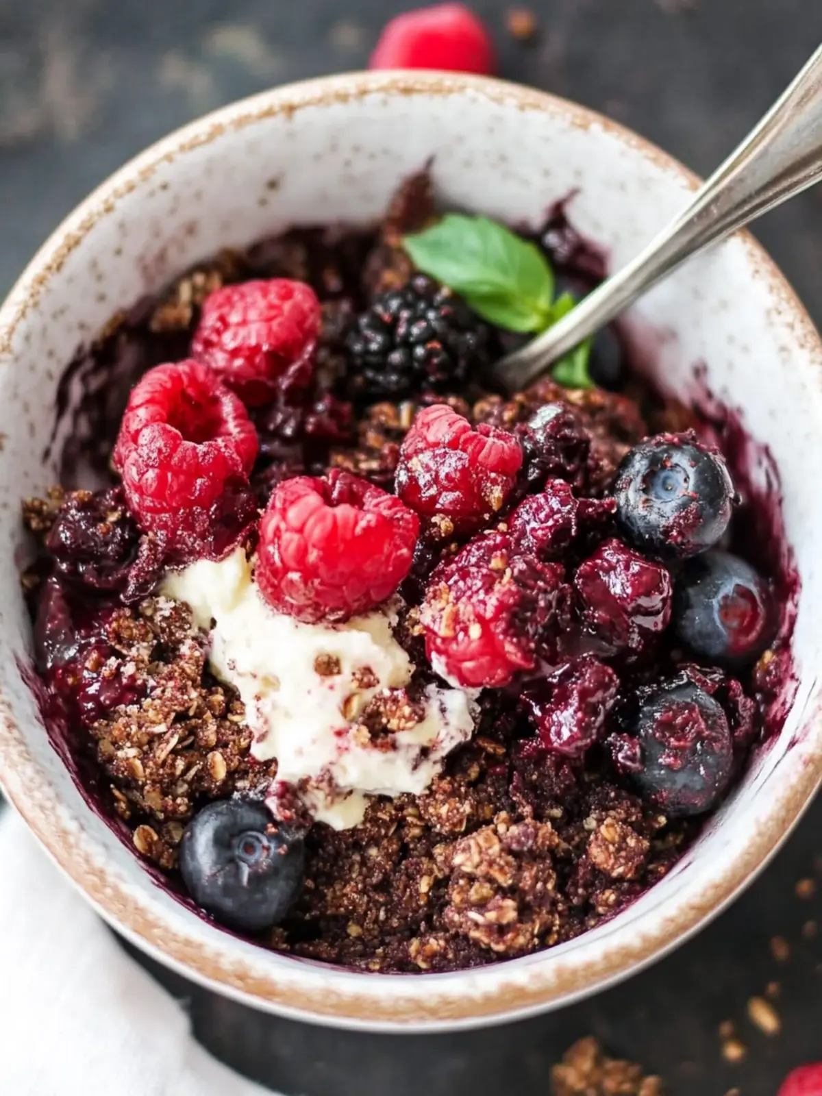 Indulge in This Irresistible Black Forest Crumble Delight 4 Black Forest Crumble