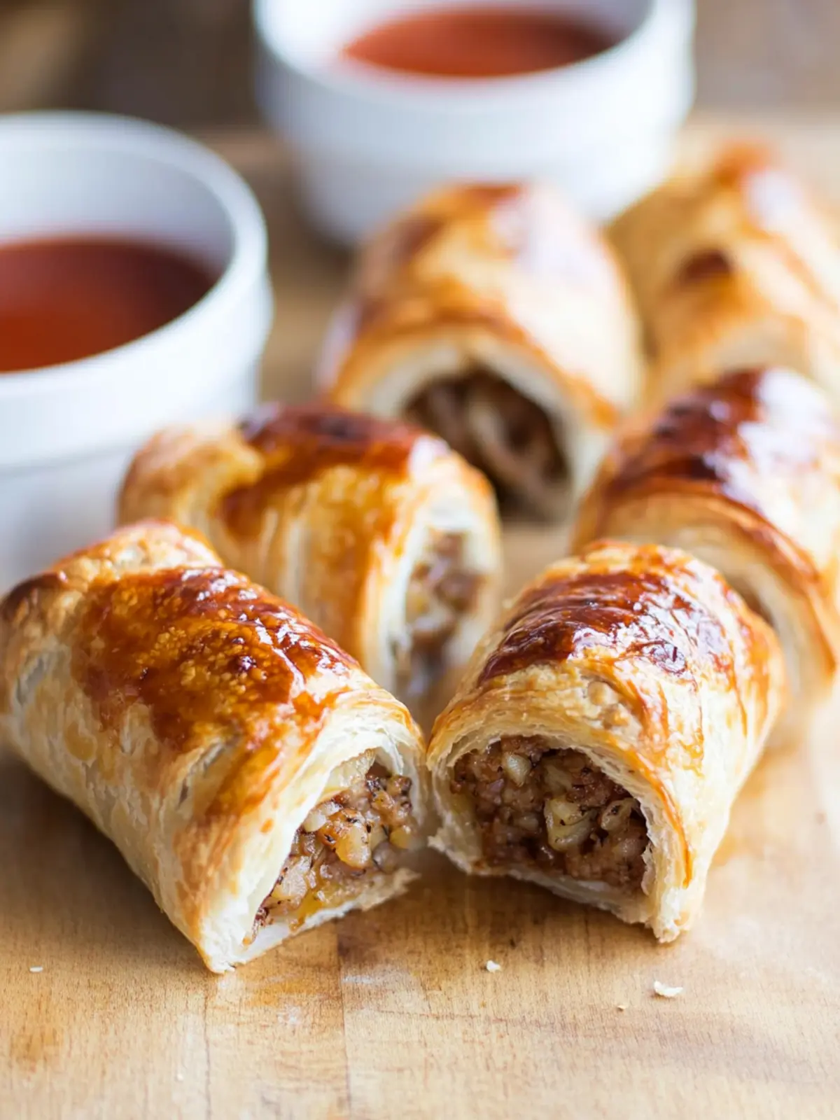 Irresistible Caramelised Apple and Fennel Pork Sausage Rolls 5 Caramelised Apple and Fennel Pork Sausage Rolls