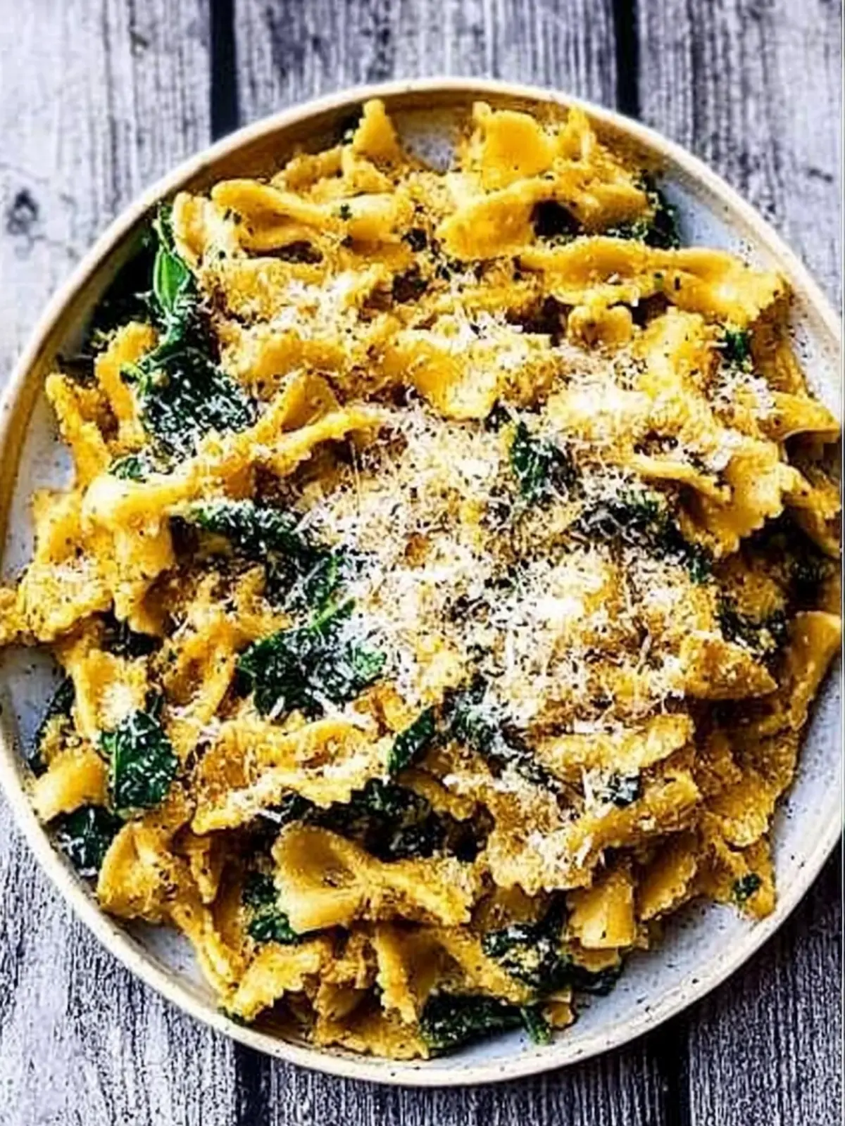 Delicious Parmesan Cauliflower Spinach Pasta in One Pot 3 Parmesan Cauliflower Spinach Pasta