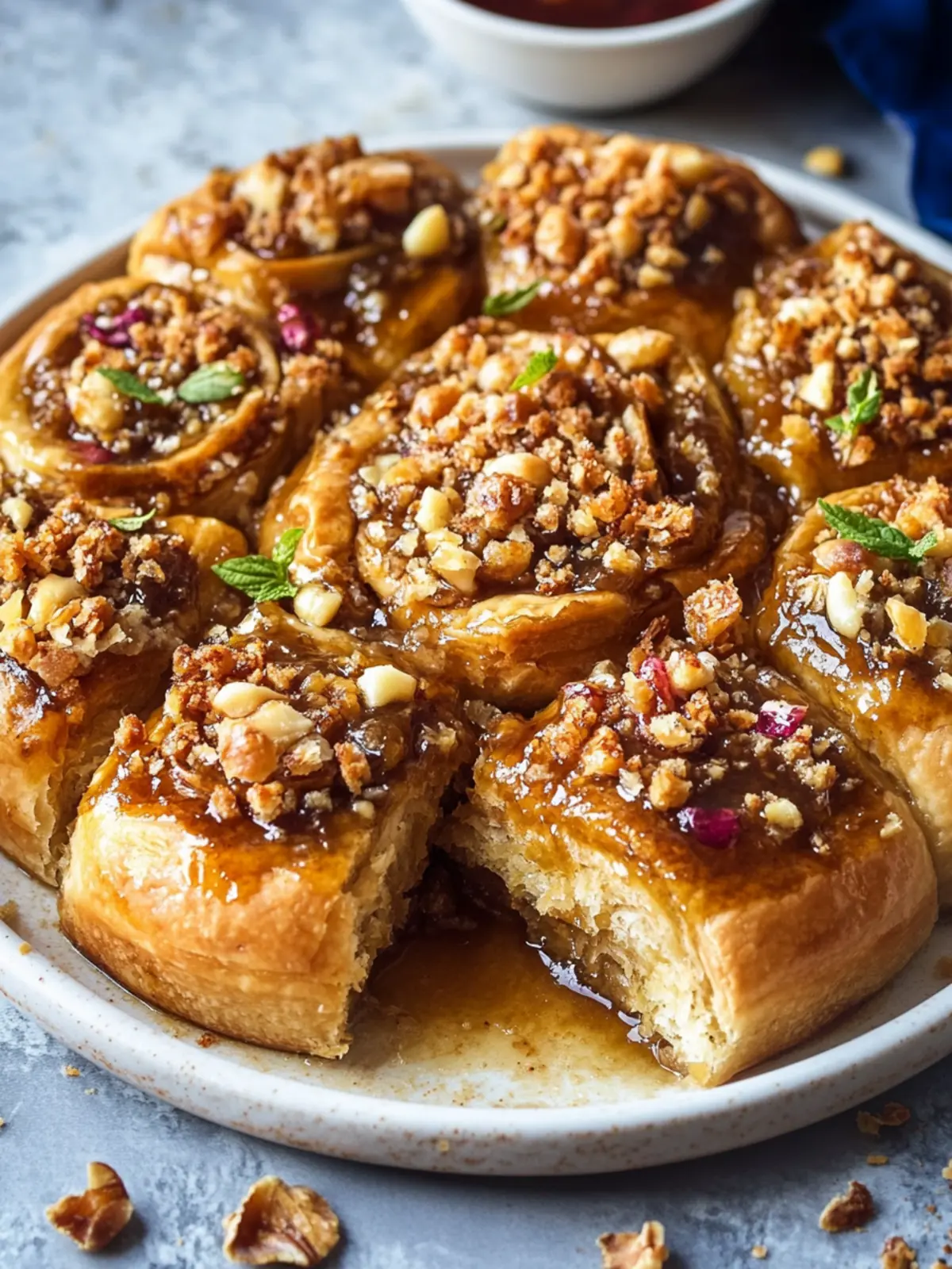 Baklava Sticky Buns That Will Impress Your Family and Friends 4 Baklava Sticky Buns