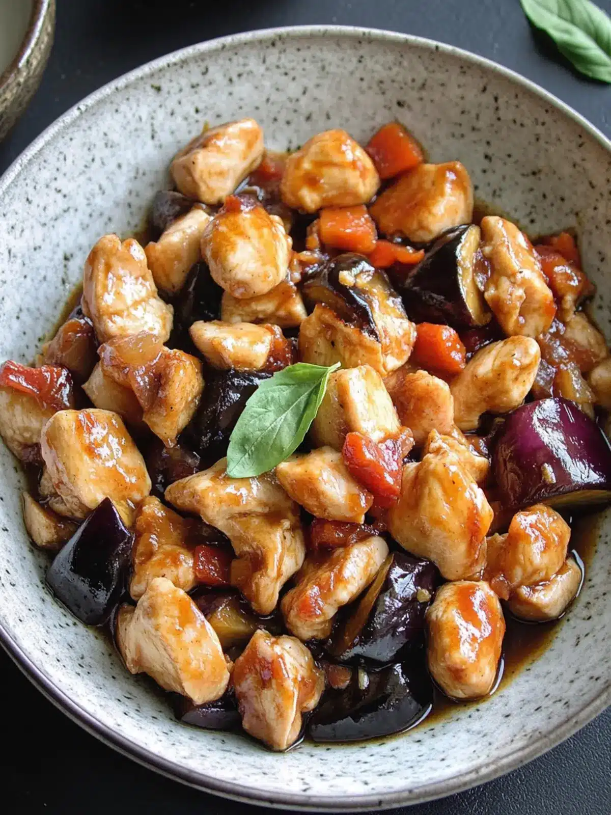 Scrumptious Chicken & Eggplant Stir-Fry for a Quick Dinner 2 Scrumptious Chicken & Eggplant