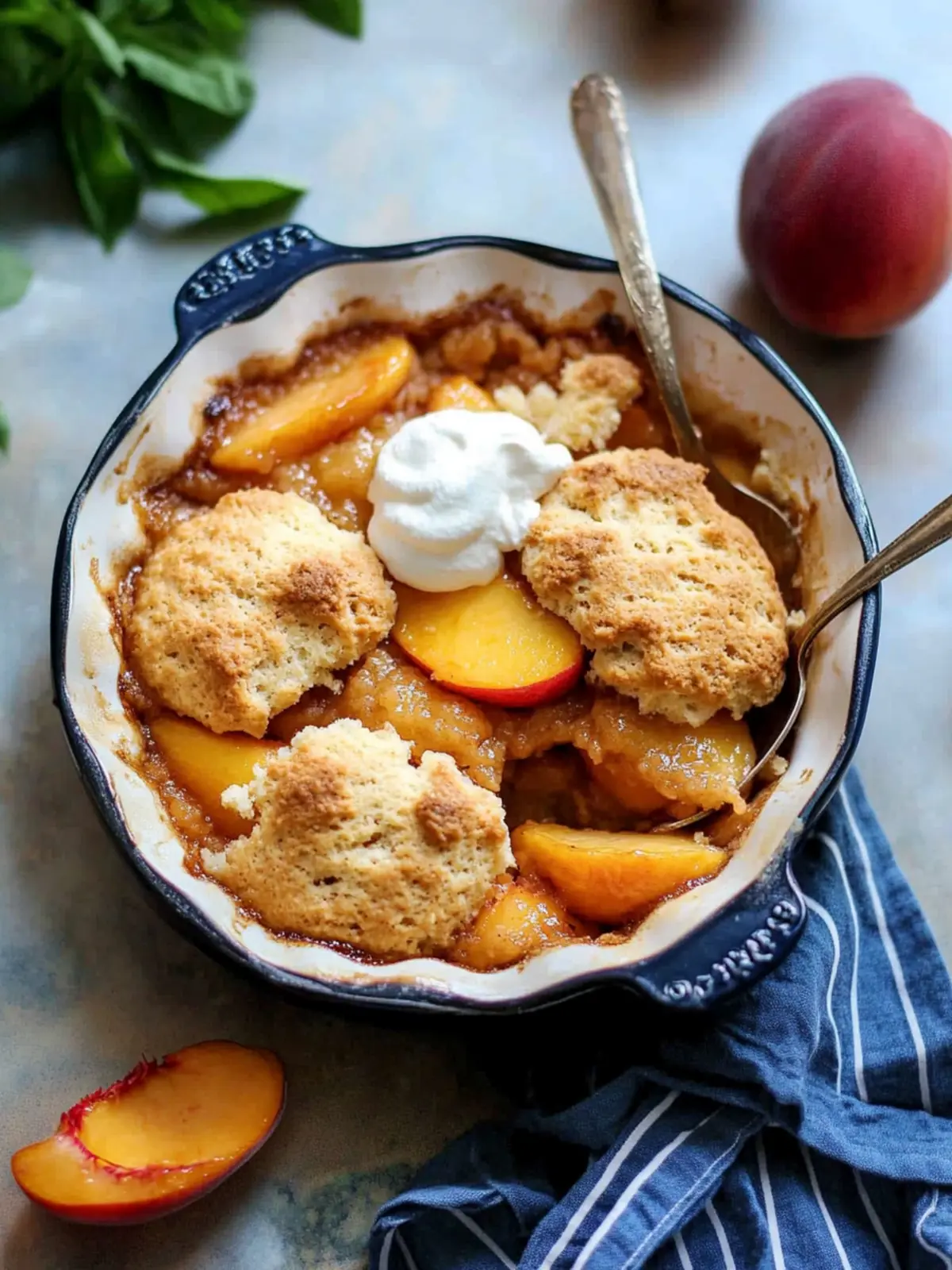 Delicious Biscuit Peach Cobbler That'll Impress Everyone 5 Biscuit Peach Cobbler