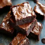 Decadent Flourless Double Chocolate Brownies You'll Love 8 flourless double chocolate brownies