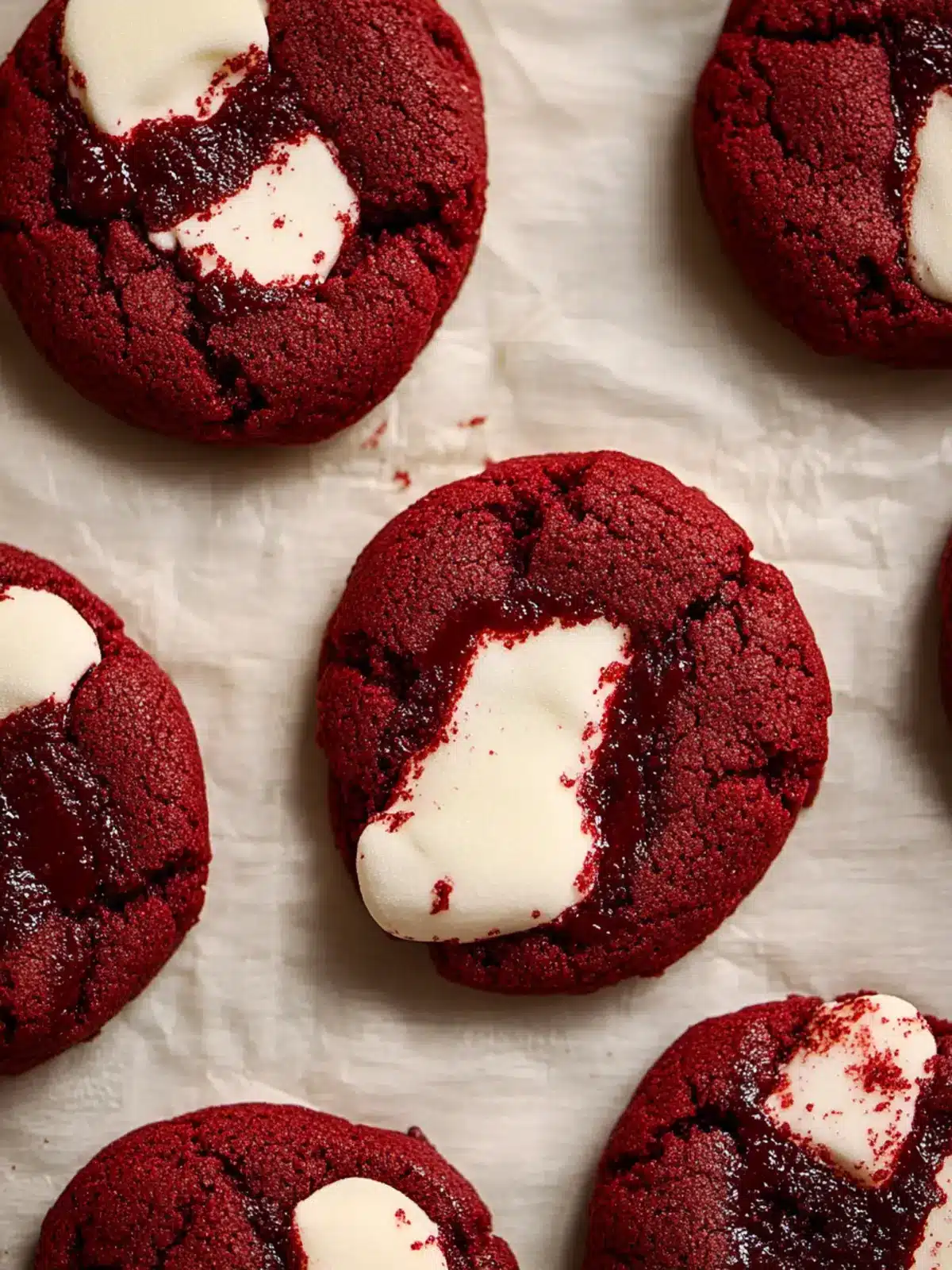 Irresistible Red Velvet Marshmallow Cookies You’ll Adore 4 Red Velvet Marshmallow Cookies