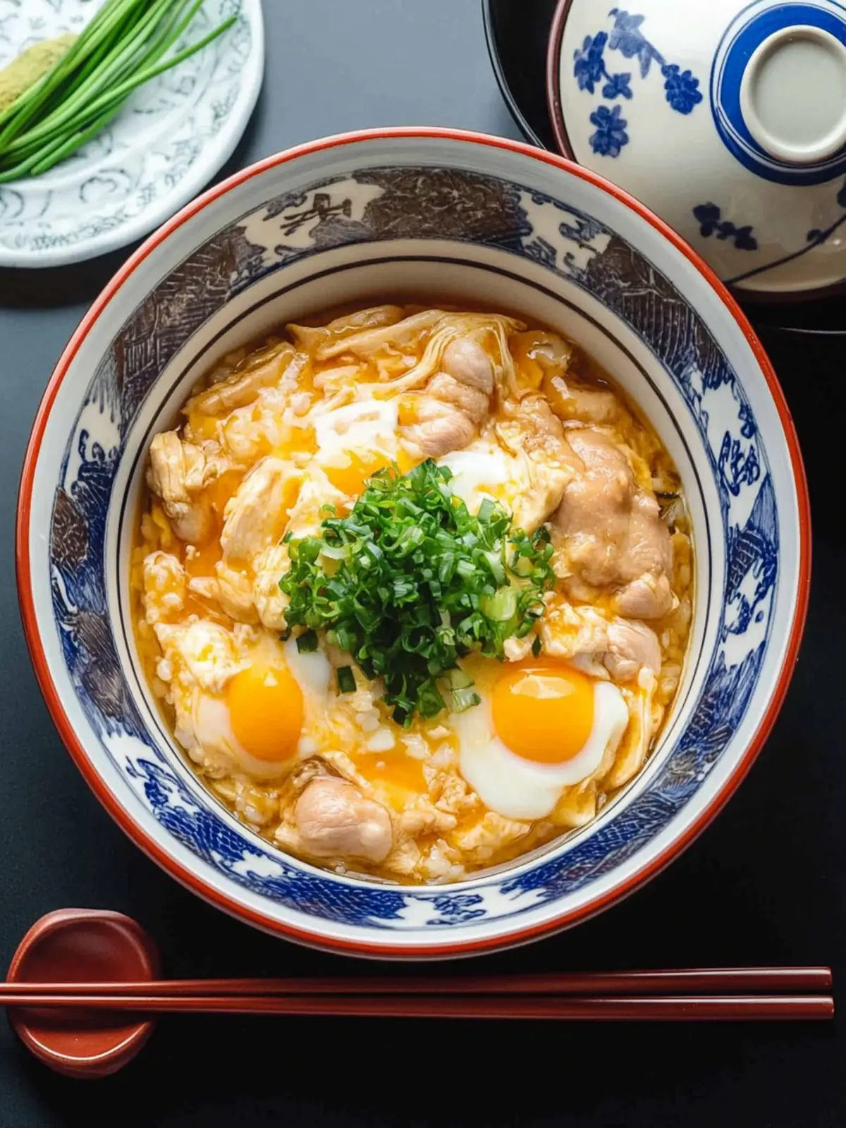 Delicious Oyakodon: Easy Japanese Chicken and Egg Rice Bowl 4 Oyakodon (Japanese Chicken and Egg Rice Bowl)