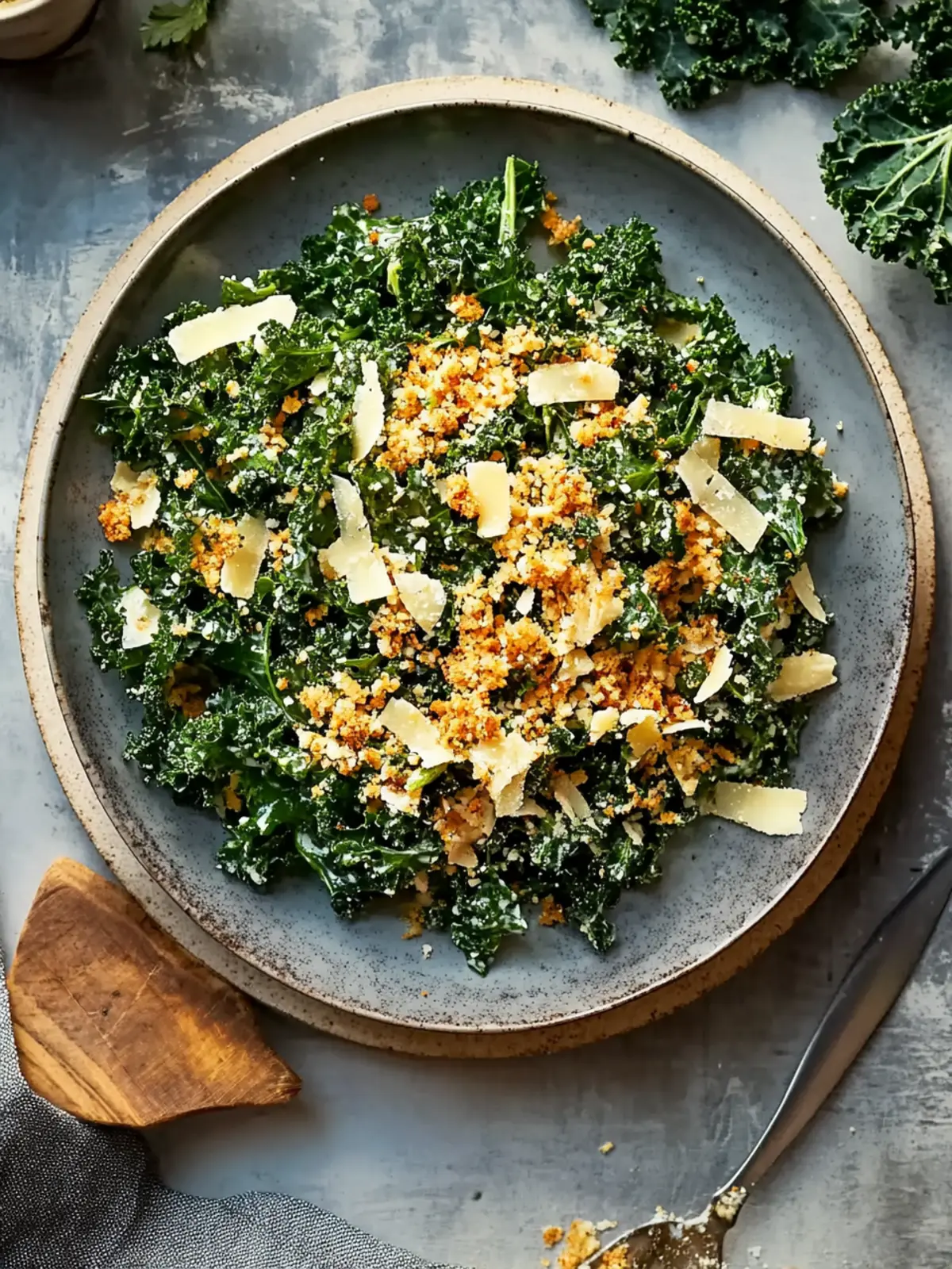 Chopped Kale Salad with Toasted Breadcrumbs for Fresh Flavor 2 Chopped Kale Salad with Toasted Breadcrumbs