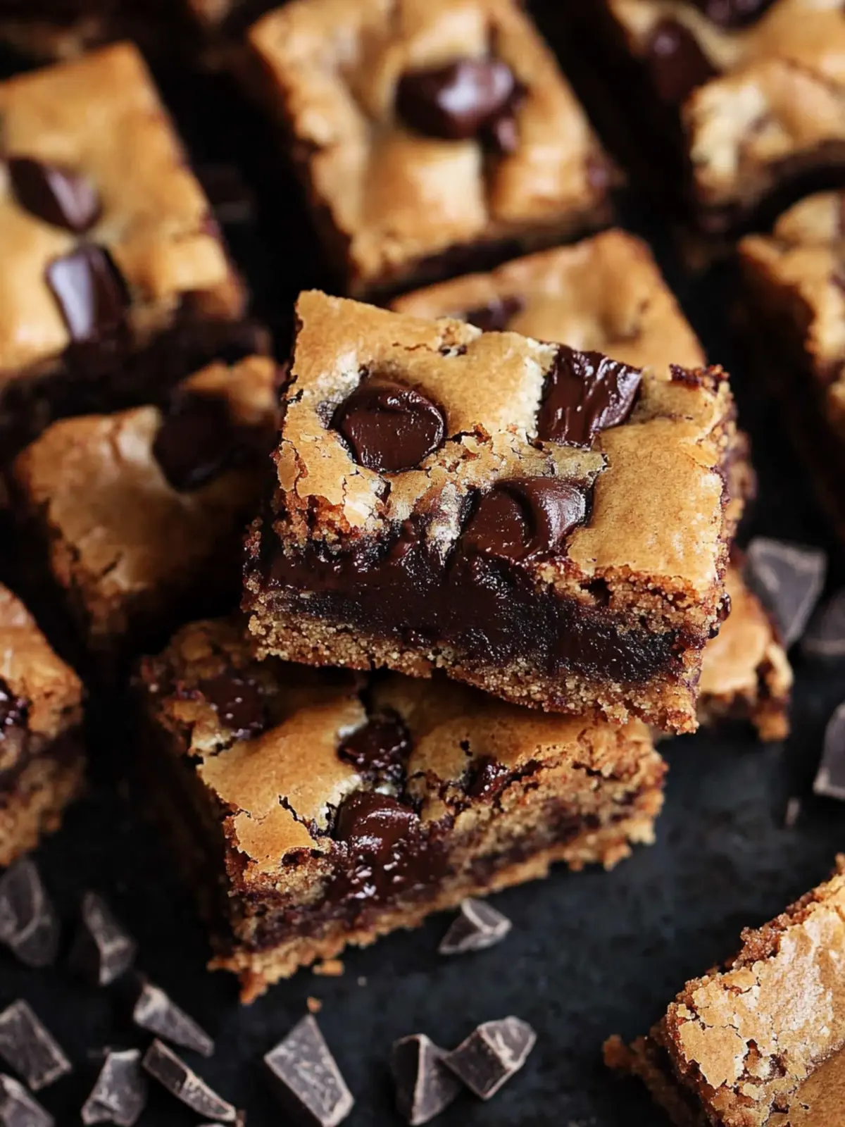 Irresistible Salted Espresso Chocolate Chunk Blondies Recipe 5 Salted Espresso Chocolate Chunk Blondies