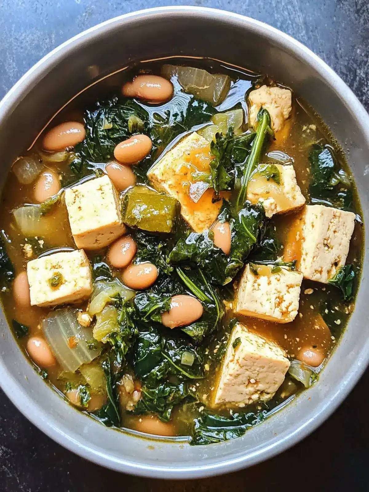 One Pot Brothy Butter Beans Tofu With Greens for Cozy Nights 3 One Pot Brothy Butter Beans Tofu With Greens