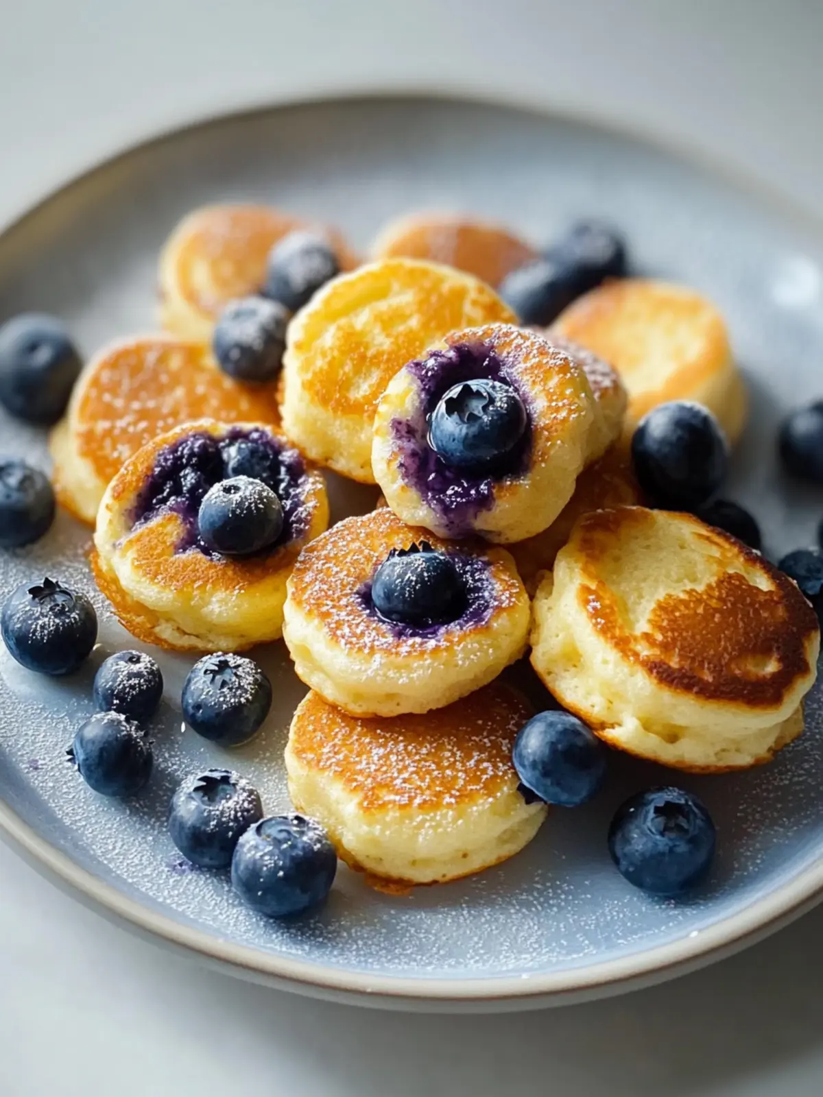 Irresistible Blueberry Cottage Cheese Pancake Bites Recipe 4 Blueberry Cottage Cheese Pancake Bites