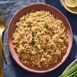 Savory Lemon Brown Rice with Garlic and Thyme Delight 6 Lemon Brown Rice with Garlic and Thyme