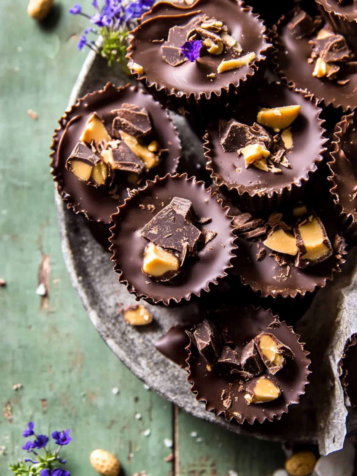 Delicious Frozen Chocolate Peanut Butter Yogurt Cups Recipe 4 Frozen Chocolate Peanut Butter Yogurt Cups