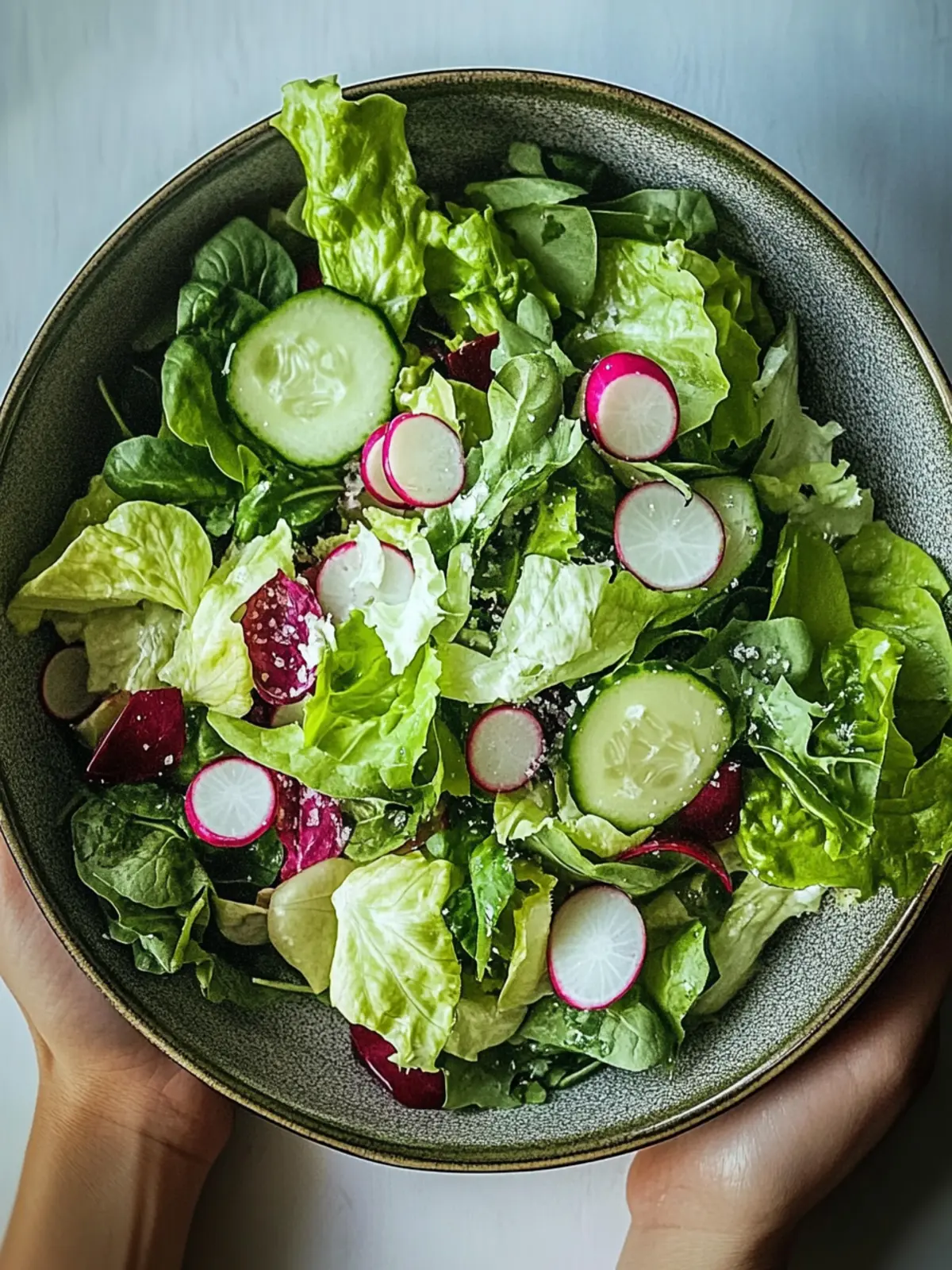 Simple Green Salad with Tasty Protein Boosts in Minutes 2 Simple Green Salad