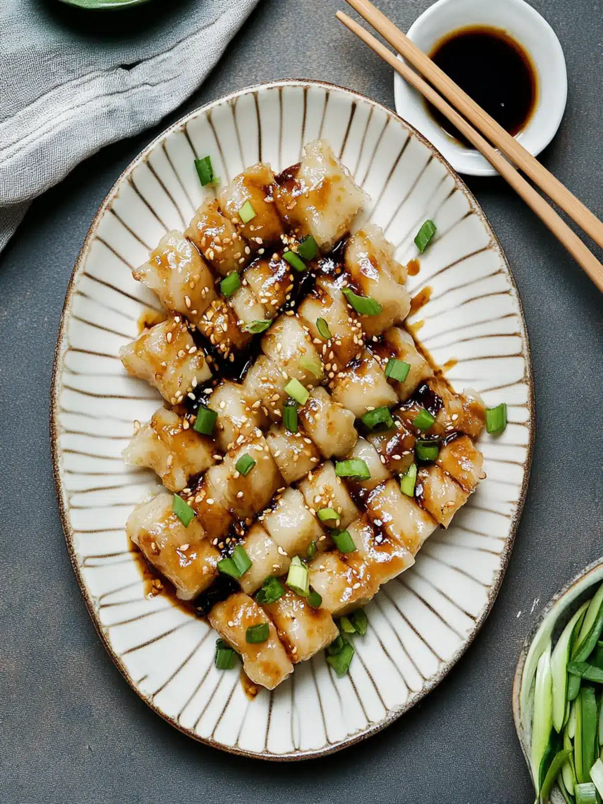 Savory Pan Seared Cheung Fun Noodle Rolls You’ll Love 2 Pan Seared Cheung Fun Noodle Rolls