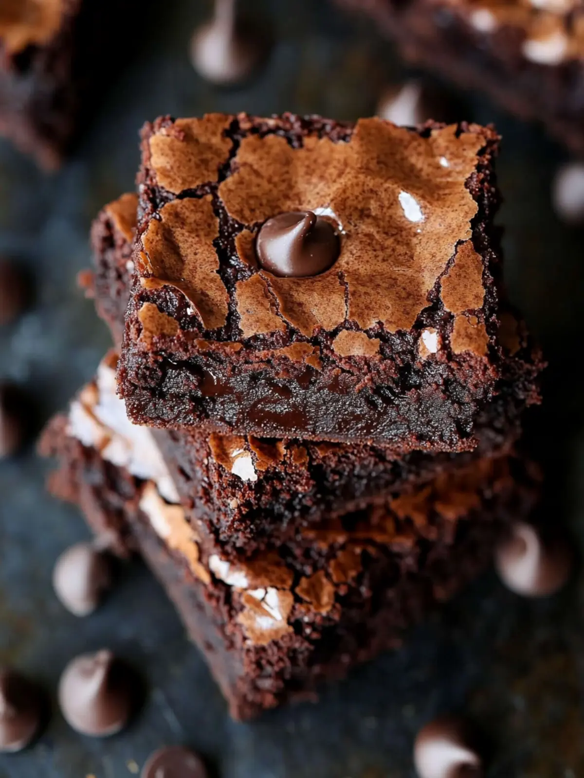 Decadent Flourless Double Chocolate Brownies You'll Love 3 flourless double chocolate brownies