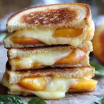 Mouthwatering Peach & Brie Grilled Cheese You'll Love! 3 Mouthwatering Peach & Brie Grilled Cheese
