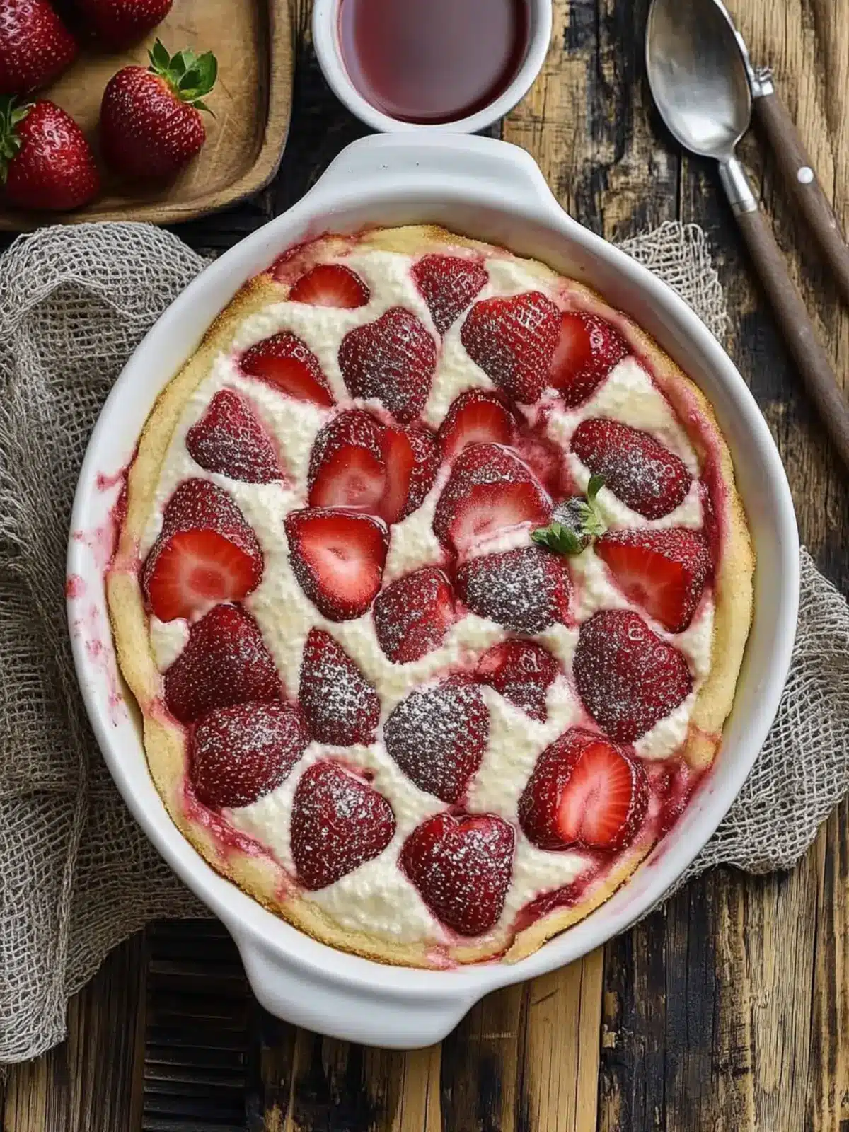 Irresistible Strawberry Flaugnarde: A Sweet Homemade Treat 5 Strawberry Flaugnarde