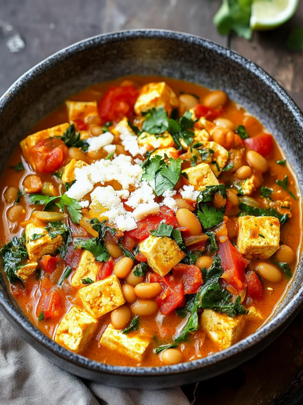 Savory Butter Bean Tofu Stew: High Protein Vegan Delight 4 Butter Bean Tofu Stew (High Protein + Vegan)