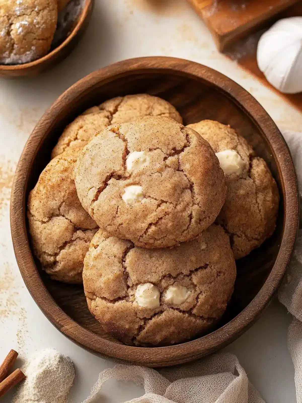 Bakery Style Snickerdoodles: Soft, Chewy, and Irresistible! 2 Bakery Style Snickerdoodles