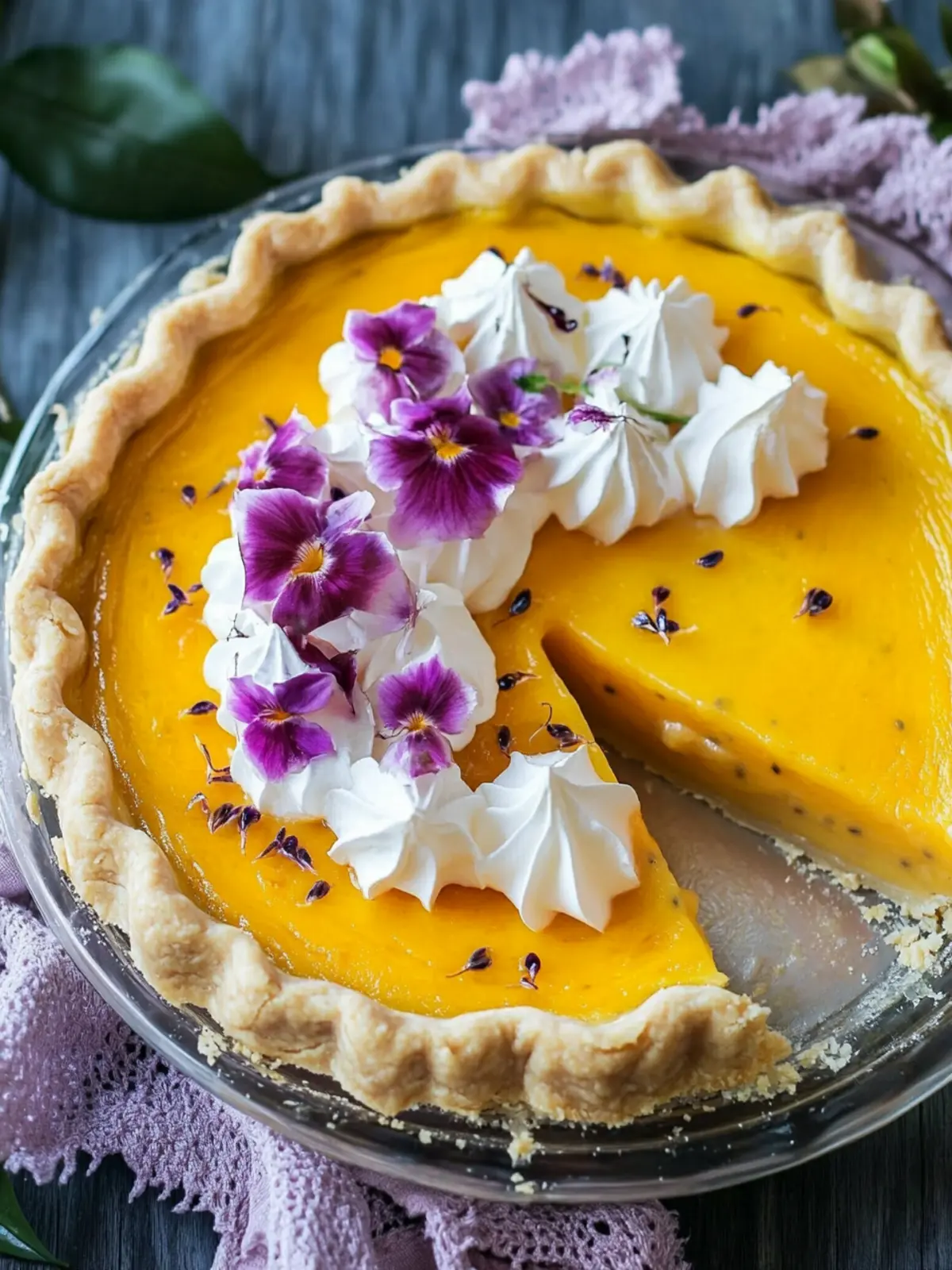Passionfruit Pie: A Tangy Delight for Your Next Gathering 4 Passionfruit Pie