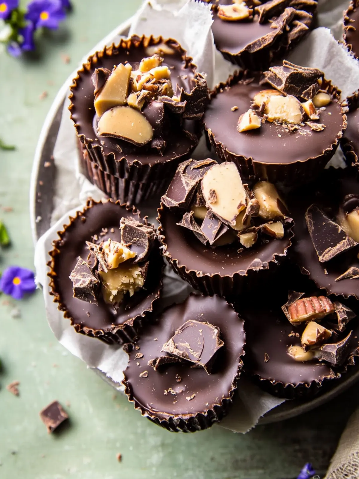 Delicious Frozen Chocolate Peanut Butter Yogurt Cups Recipe 5 Frozen Chocolate Peanut Butter Yogurt Cups