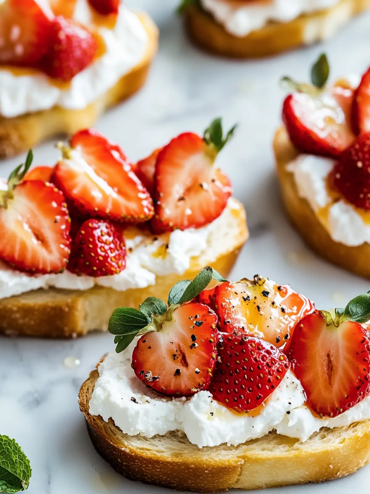 Savory Strawberry Goat Cheese Crostini for Perfect Snacks 5 Strawberry Goat Cheese Crostini
