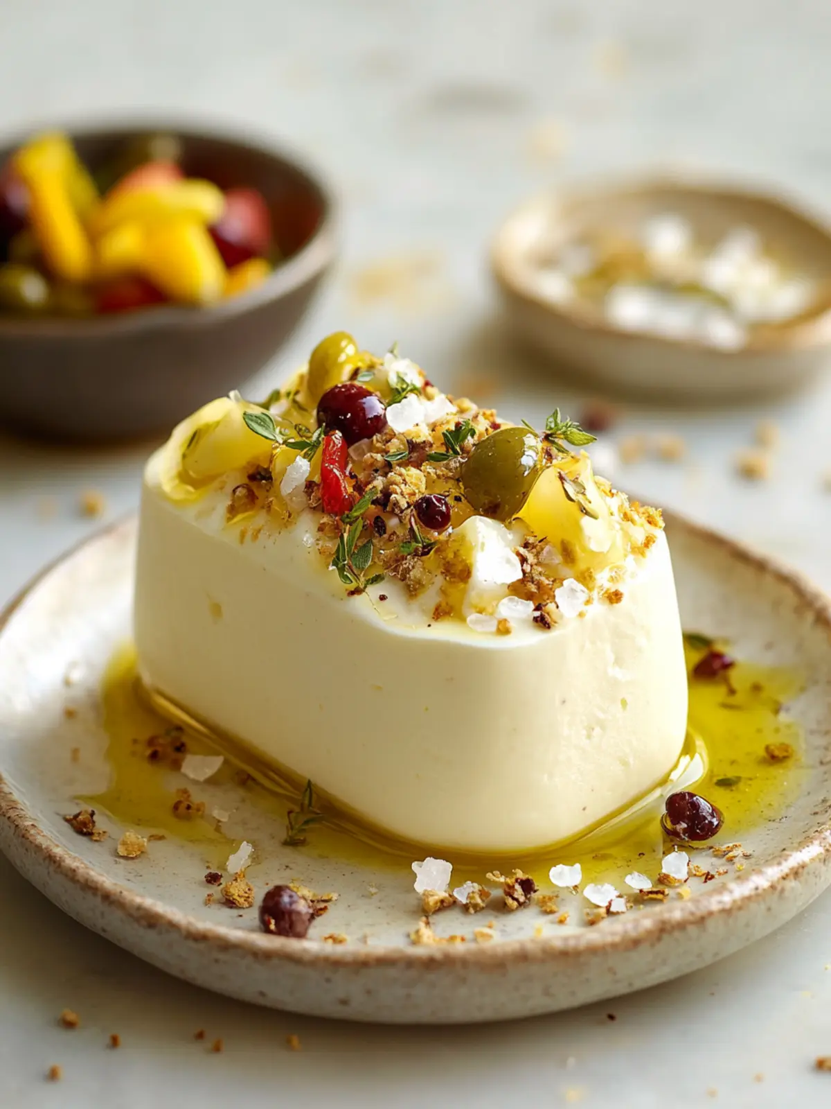 Decadent Sea Salt & Olive Oil Parfait with Pistachio Crunch 5 Sea Salt & Olive Oil Parfait
