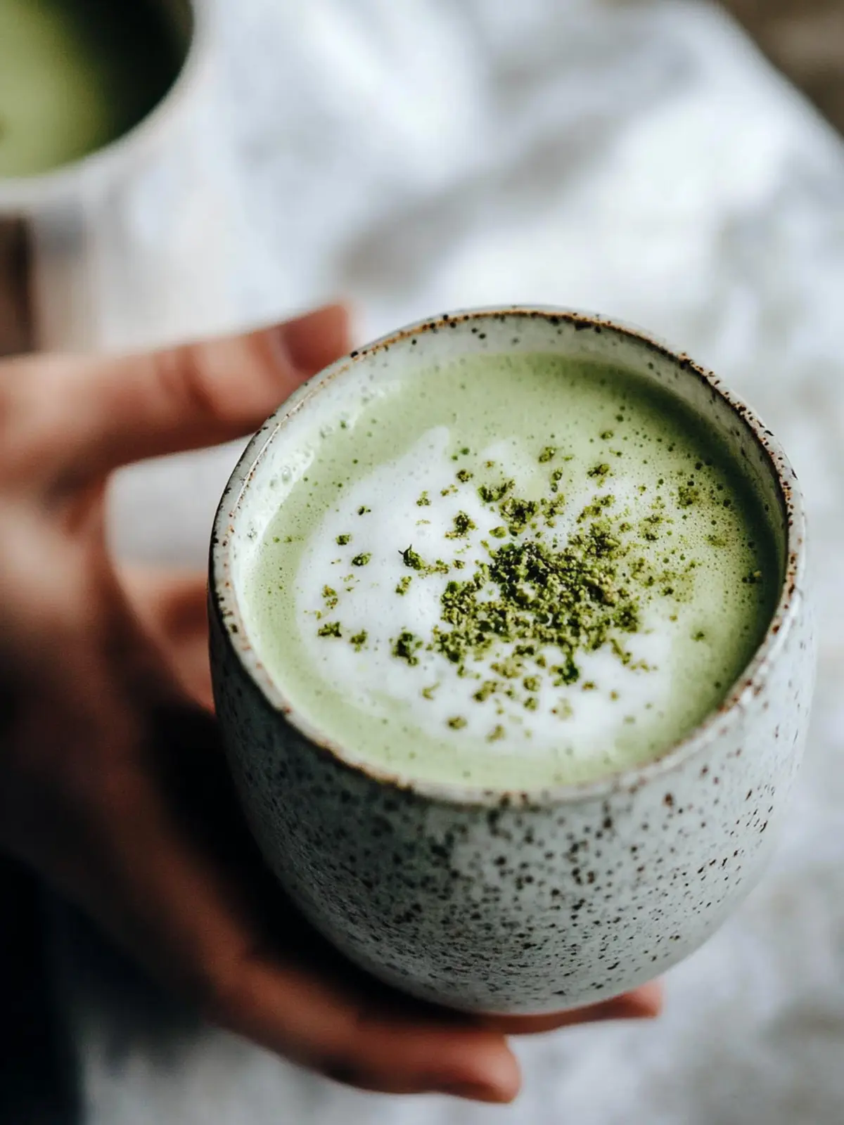 Vegan Coconut Almond Matcha Latte for Cozy Mornings 3 Vegan Coconut Almond Matcha Latte