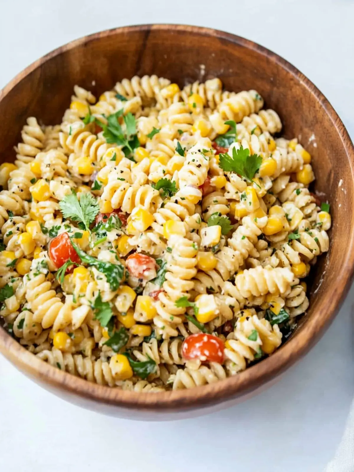 Savor the Flavor: Mexcian Street Corn Pasta Salad Delight 3 Mexican Street Corn Pasta Salad