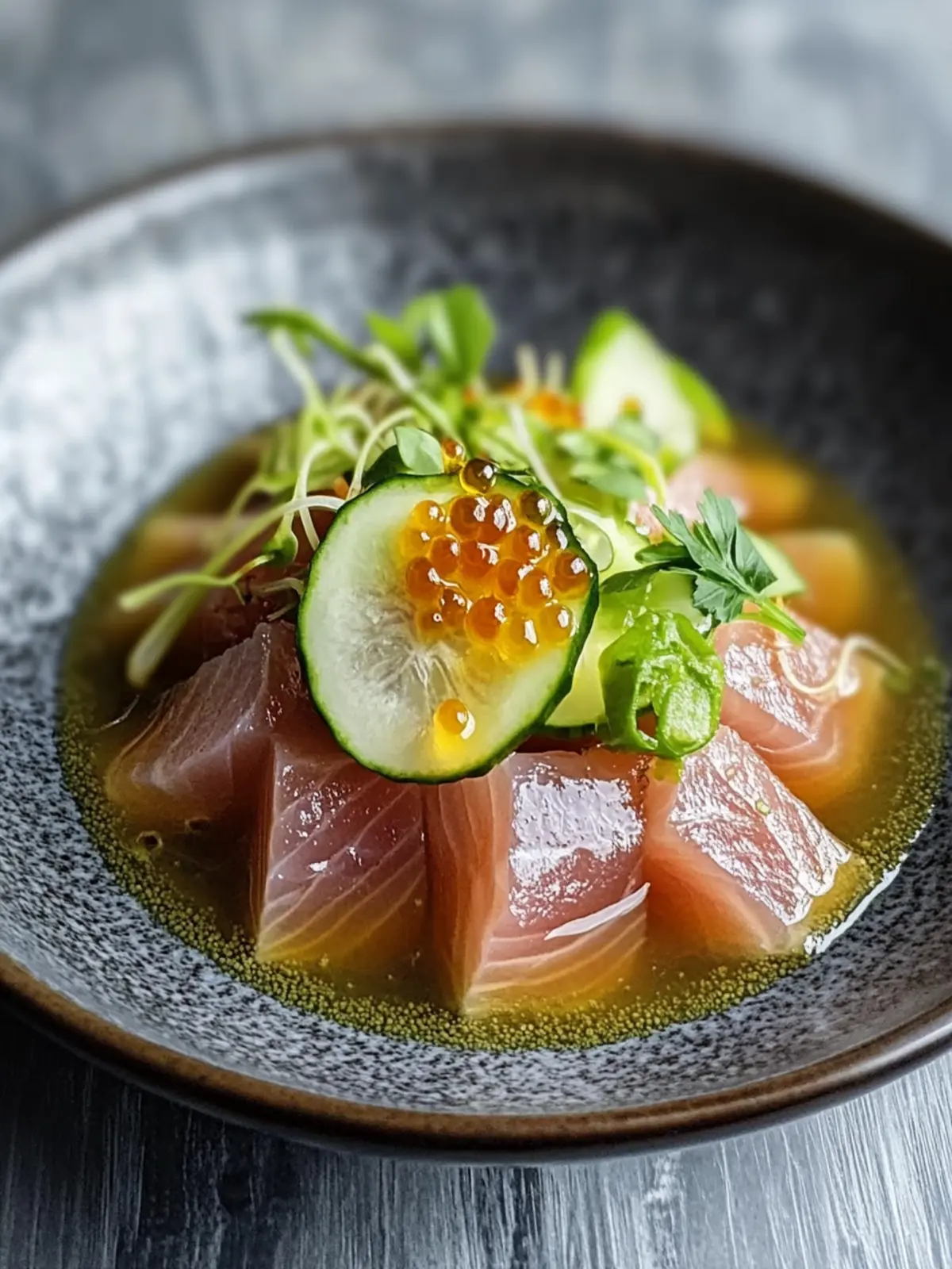 Hamachi Crudo with Yuzu Ponzu Sauce: A Fresh Flavor Adventure 3 Hamachi Crudo with Yuzu Ponzu Sauce