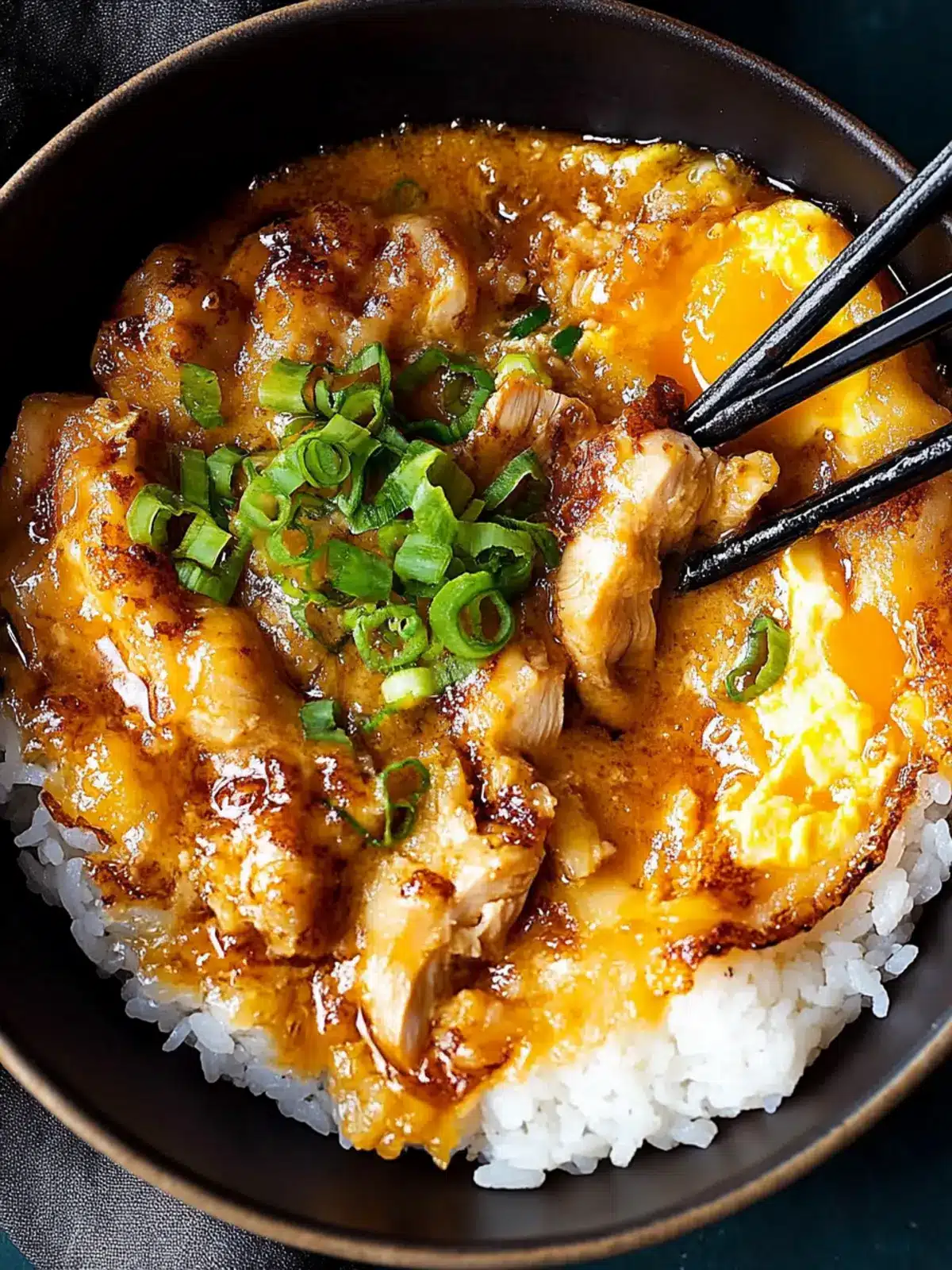 Delicious Chicken & Egg Donburi for Comfort Food Lovers 5 Chicken & Egg Donburi