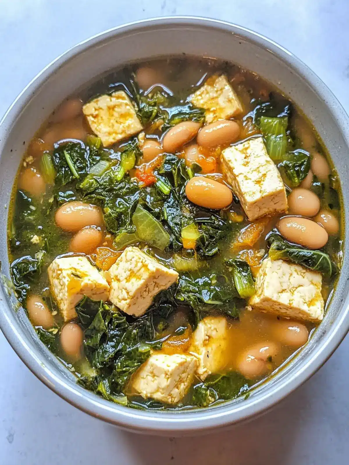 One Pot Brothy Butter Beans Tofu With Greens for Cozy Nights 4 One Pot Brothy Butter Beans Tofu With Greens