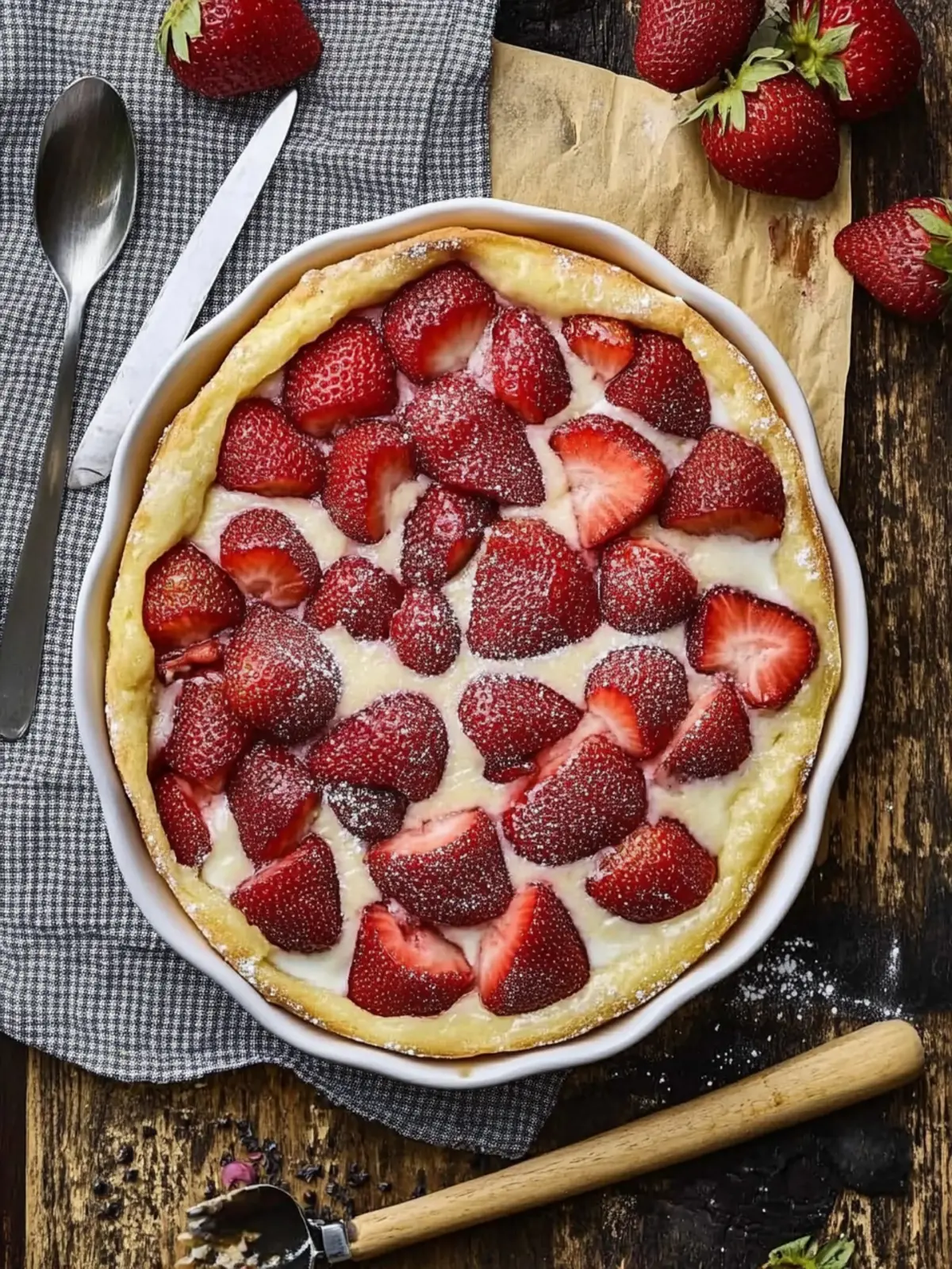 Irresistible Strawberry Flaugnarde: A Sweet Homemade Treat 4 Strawberry Flaugnarde