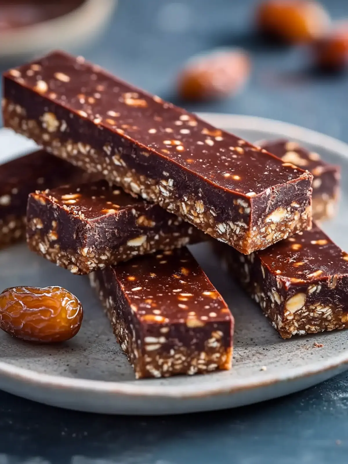 No Bake Chocolate and Date Energy Bars for Instant Energy Boost 3 No Bake Chocolate and Date Energy Bars