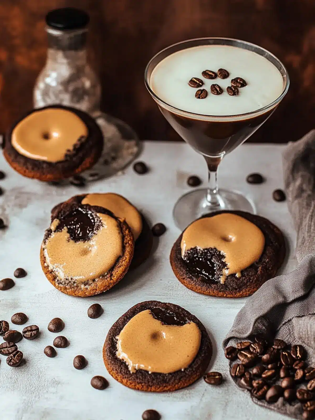 Espresso Martini Cookies: Indulge in a Creamy Coffee Bliss 4 Espresso Martini Cookies